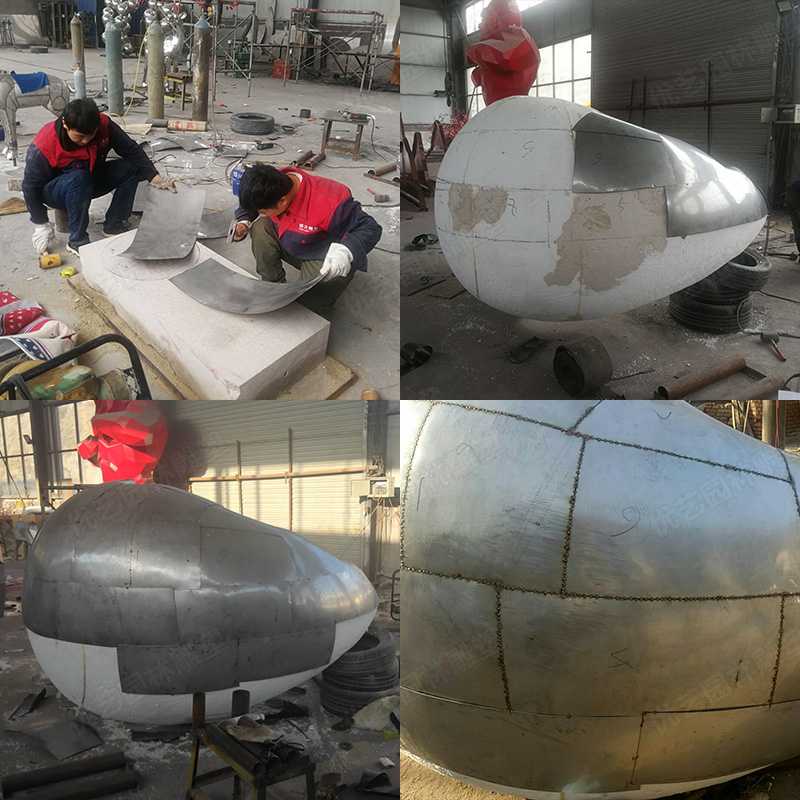不銹鋼雕塑制作廠家，定制大型不銹鋼雕塑