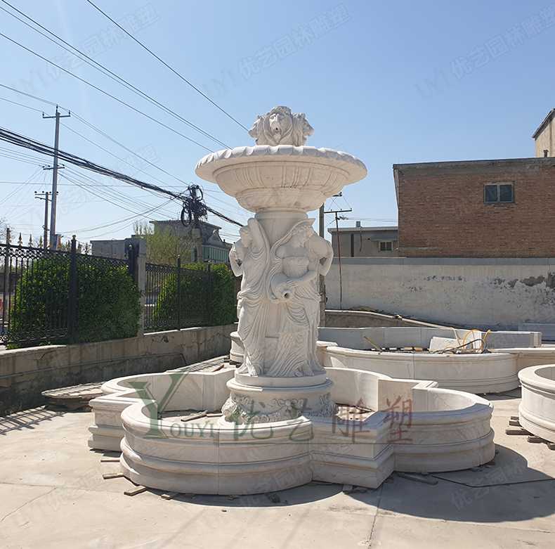 戶(hù)外石雕噴泉