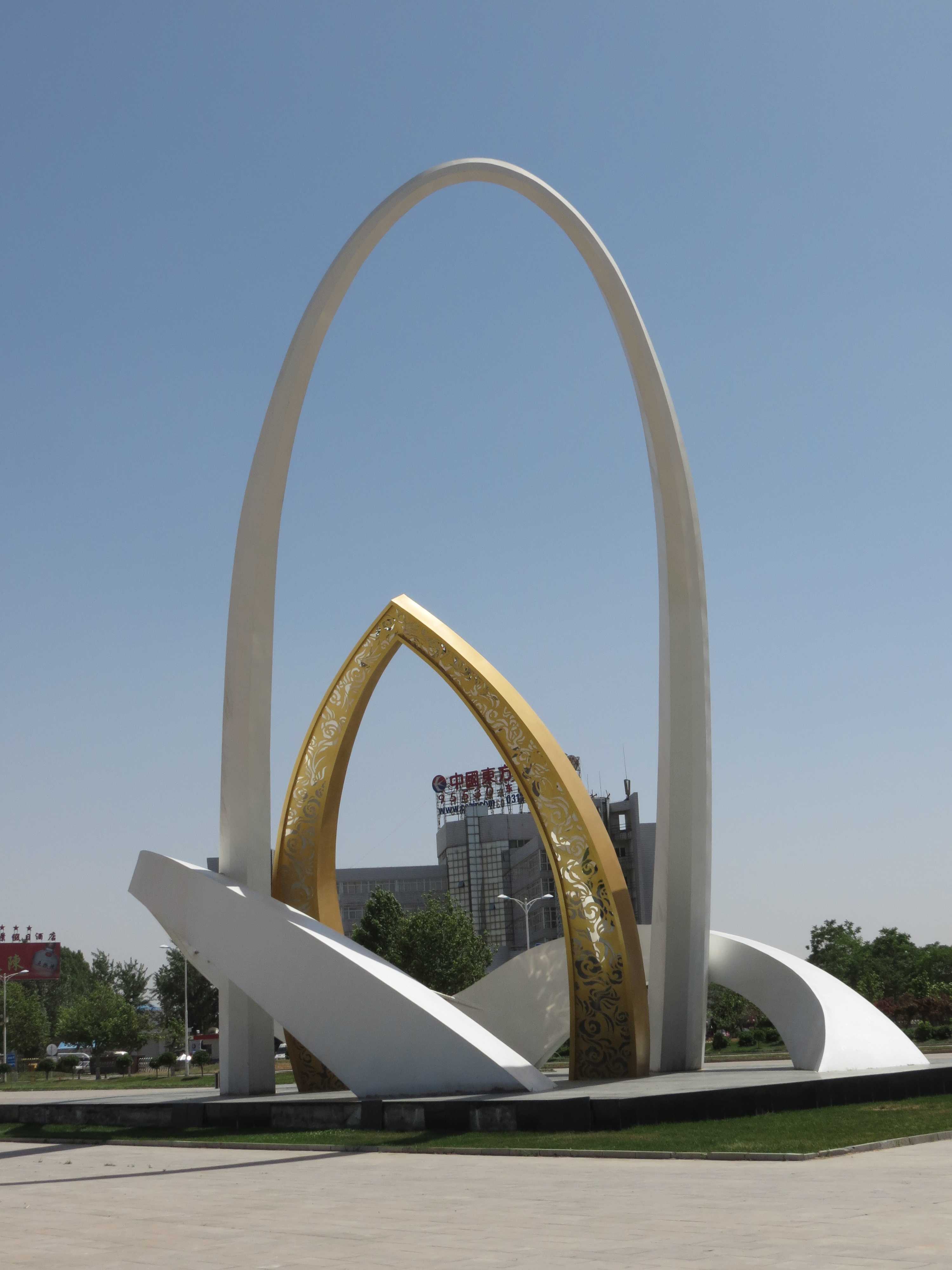 機場景觀雕塑，大型廣場標志，廣場大型雕塑