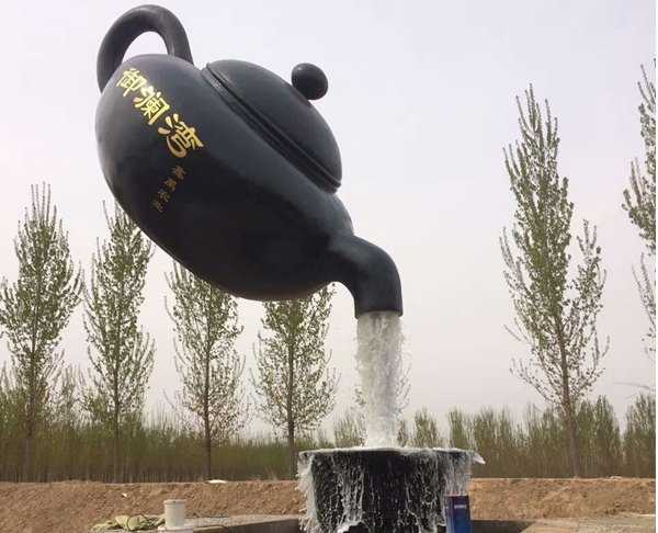 天壺雕塑，城市雕塑設(shè)計(jì)