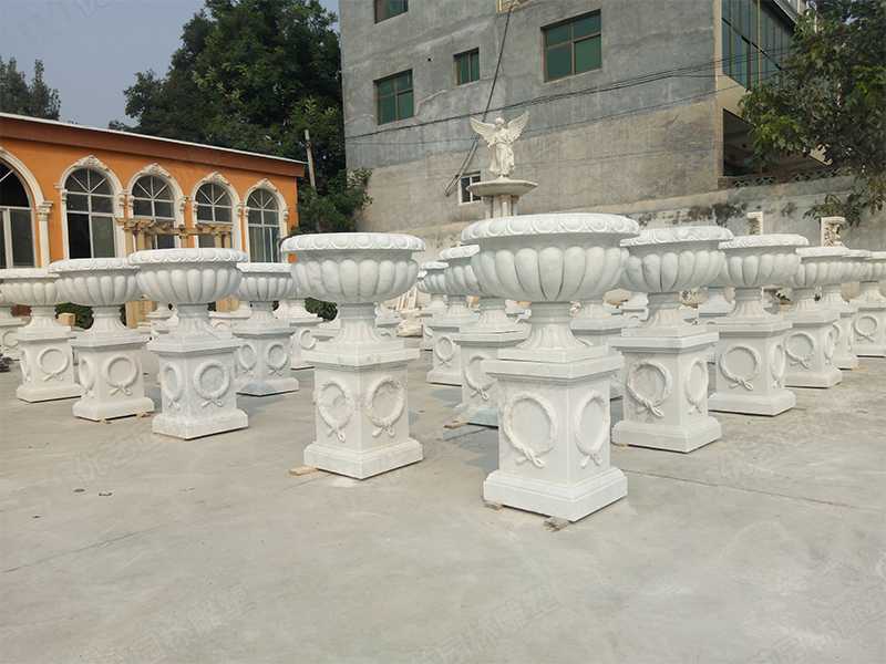 景觀雕塑花盆，定制景觀花盆廠家